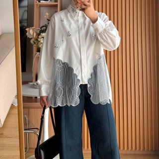 ADELINE COTTON SHIRT PAYET LACE