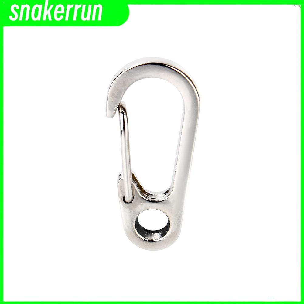 Carabiner คลิปพวงกุญแจ 1 ชิ้นปิดได้อย่างราบรื่นสำหรับกิจกรรมกลางแจ้ง