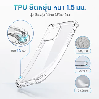 เคสใสกันกระแทก Vivo Y02S Y02 V7 V9 V15 V17 Y31 Y11 Y19 Y30 Y50 T1X X70 V21 Y76 5G V23 V23E Y512020 V20 Y20 Y72 5G
