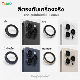 (5อันราคาส่ง) ฟิล์มเลนส์กล้อง Eagle Eye สีตรงเครื่อง 1:1 กระจกนิรภัย 9H ขอบไทเทเนียม สำหรับiPhone17PROMAX 16 15 14PRO