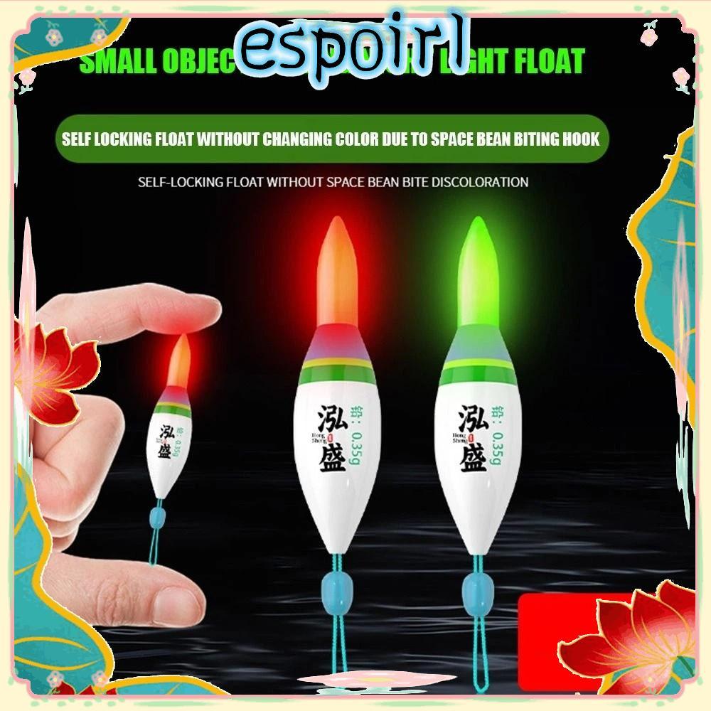 Espo ทุ่นตกปลาอิเล็กทรอนิกส์, ทุ่นไฟแสดงสถานะแบตเตอรี่ 311, หลอดดริฟท์สลิป Led ไฟสีเขียว Bobbers หางสั้น