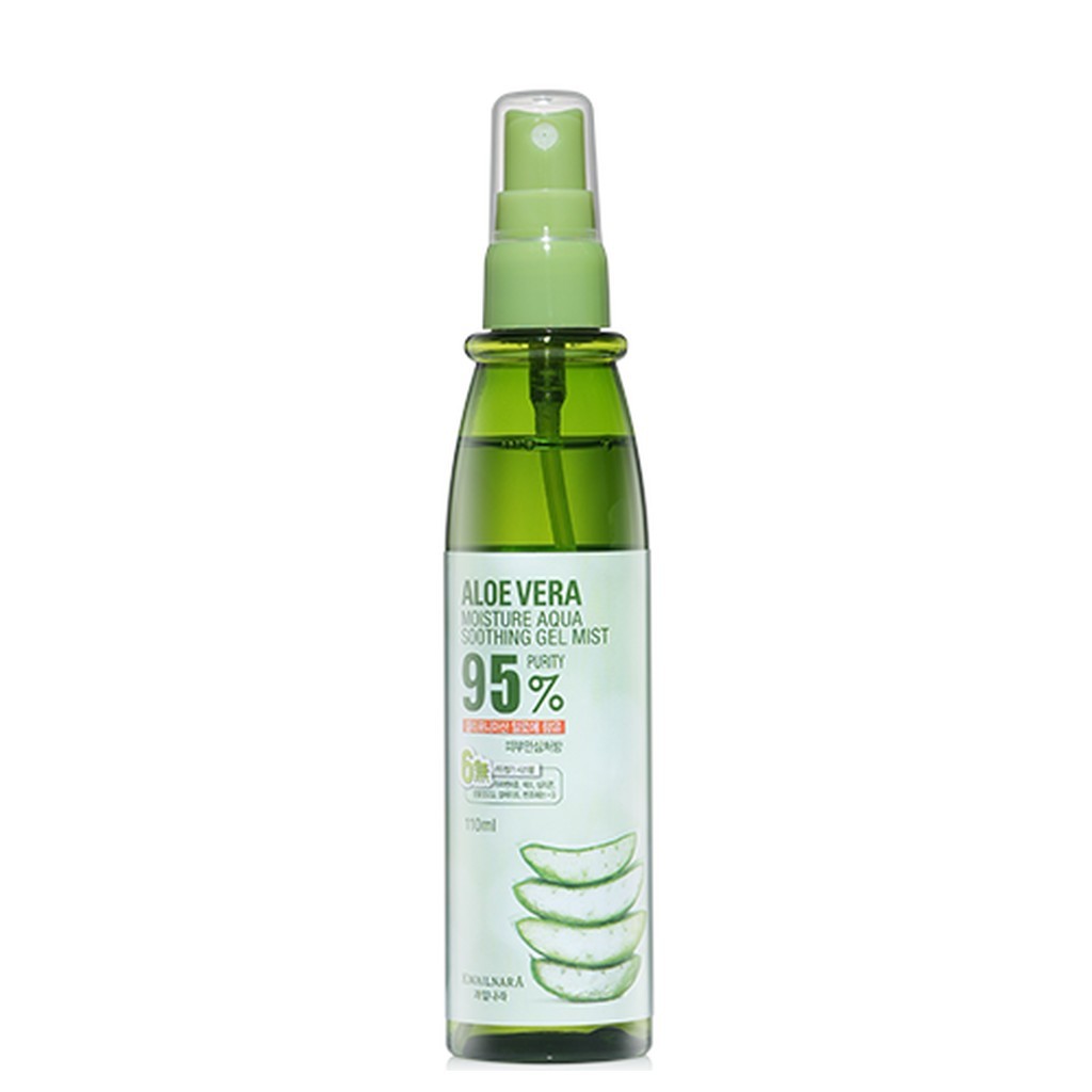 [daiso] Fruitnara Aloe Vera Moisture Aqua Soothing Gel Mist, 110ml, 1 ชิ้น / Korean Facial Mist by d