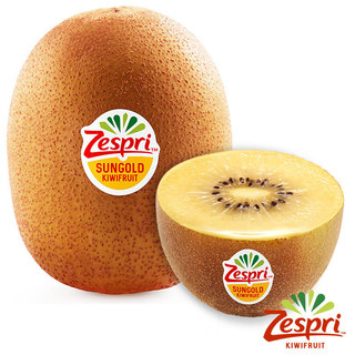 กีวีฟรุตสีทองนิวซีแลนด์ New Zealand SunGold Kiwifruit [หมายเลขบาร์โค้ด 0219898000003 ]
