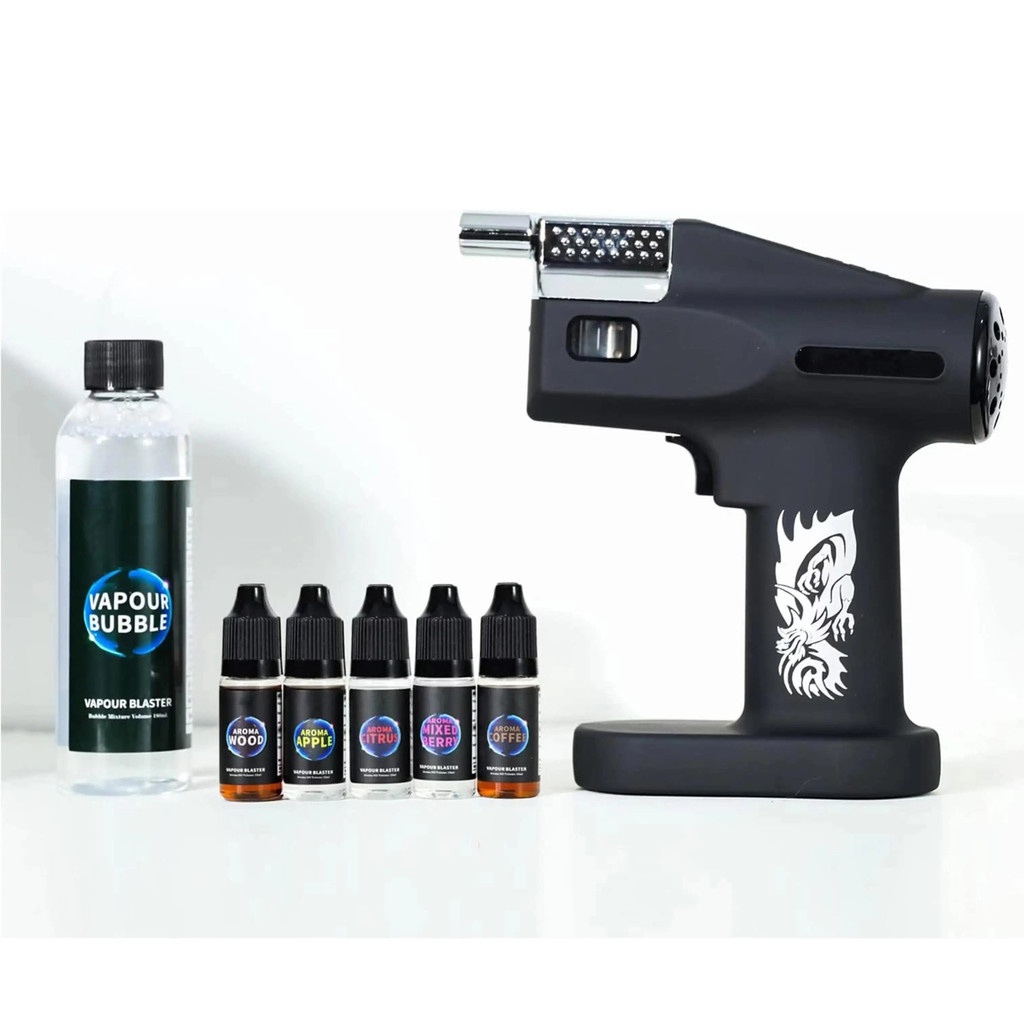 ร้อน! ของแท้ใหม่เอี่ยม 2022 Super Blaster New Jet Bubble Gun ค็อกเทลหมอกเครื่องสเปรย์สมุนไพร Co2 คอล