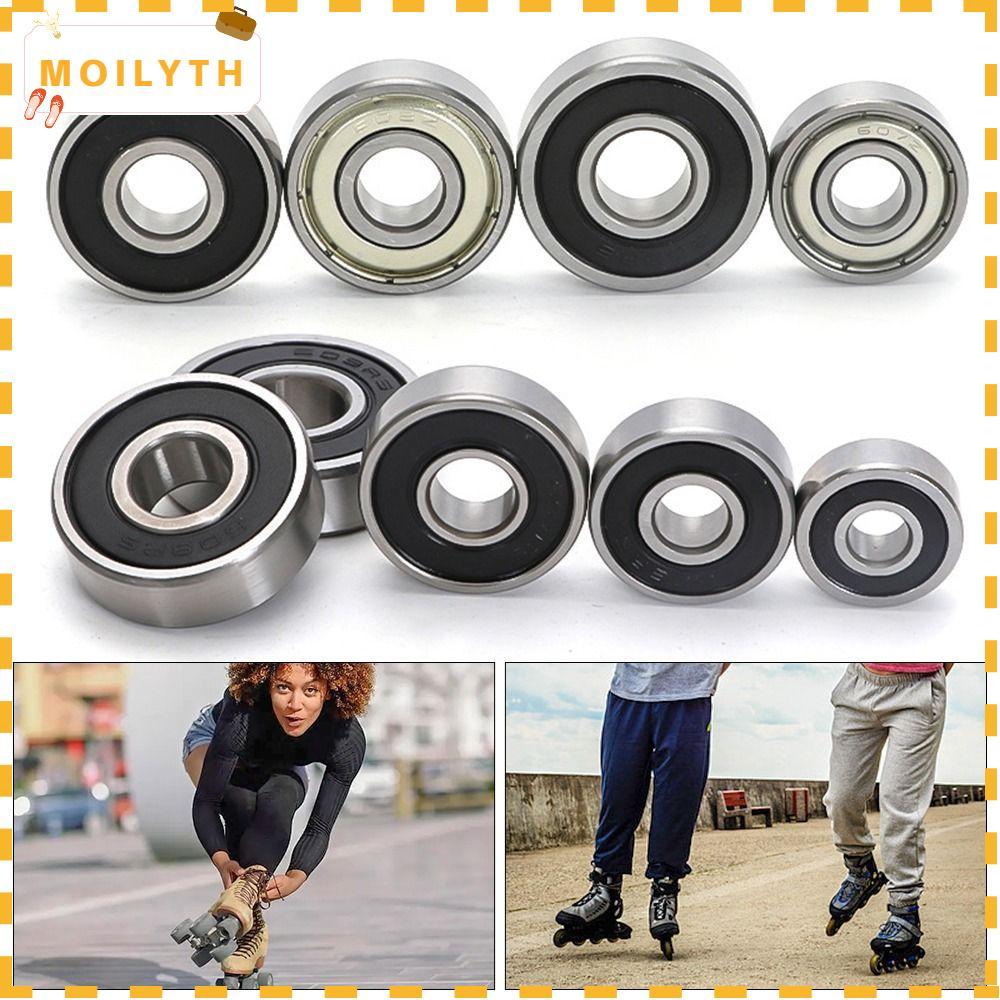 MOILYTH 1 ชิ้นชิ้นส่วนเครื่องพิมพ์,แบริ่งเหล็ก 6000ZZ 6000RS 6001ZZ 6001RS Ball Bearing, 608ZZ 608RS