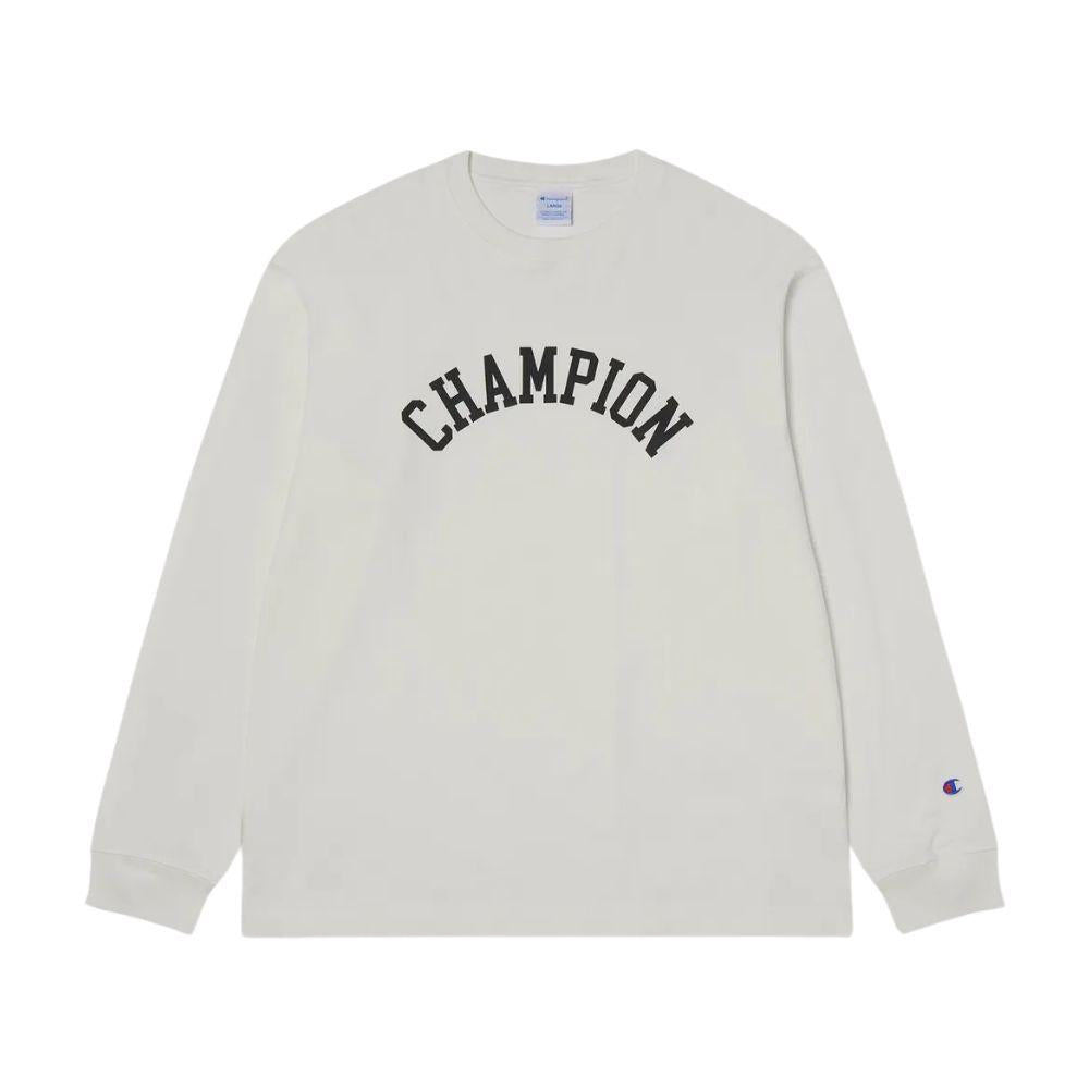 CHAMPION Long Sleeve Tee 3 (Arch Logo) เสื้อยืดแขนยาวสำหรับผู้ชายและผู้หญิง