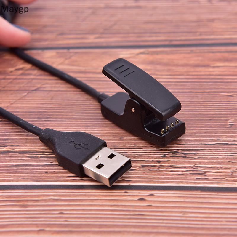 Maygp สายชาร์จคลิปข้อมูล Cradle Charger สําหรับผู้เบิกทาง Garmin 235 630 230 นาฬิกา gp