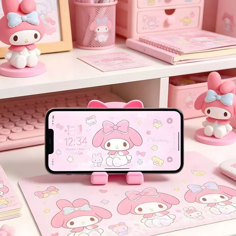 ขาตั้งโทรศัพท์และแท็บเล็ต ลายการ์ตูนคิตตี้ แบบพับได้ thumbnail 7