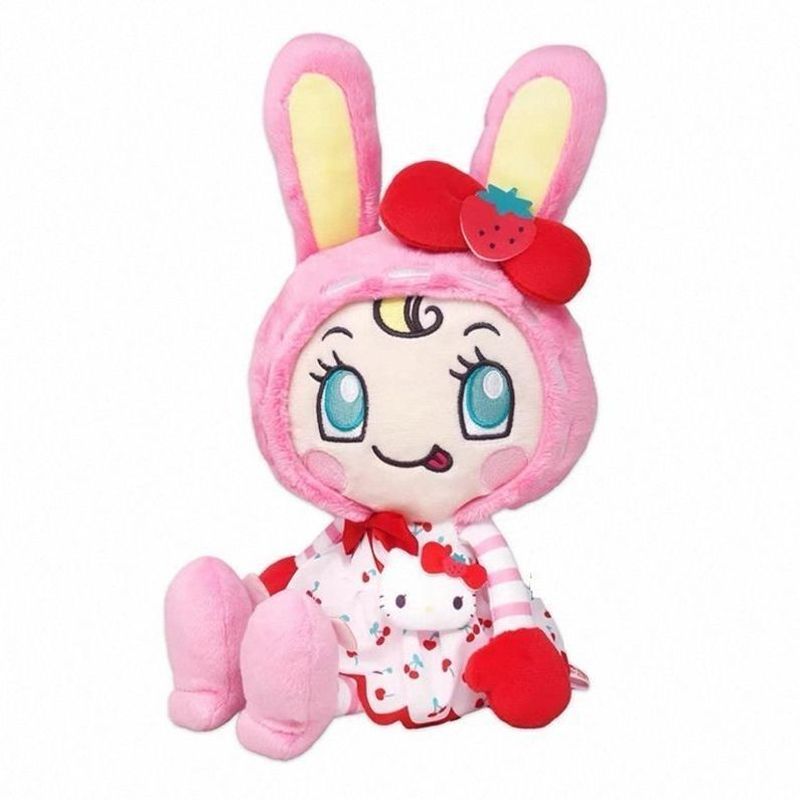 Sanrio hellokitty Co-Branded PIANO Rabbit MEZZO PIANO Cherry Skirt Pendant Cute Bag Hanging