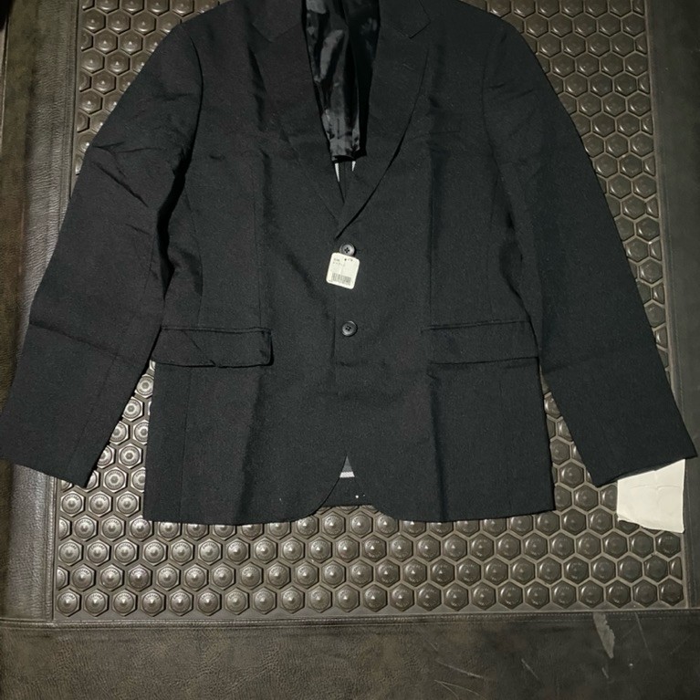 ใหม่ BLAZER JACKET BNWT DEEP BLACK SAFARI HOMME LUXURY BRANDED