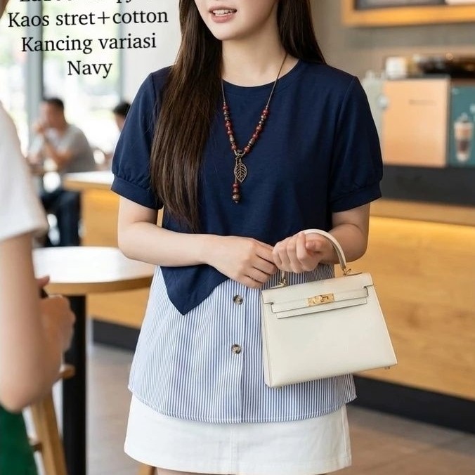 30206 เสื้อยืดผสมเสื้อฮานะ