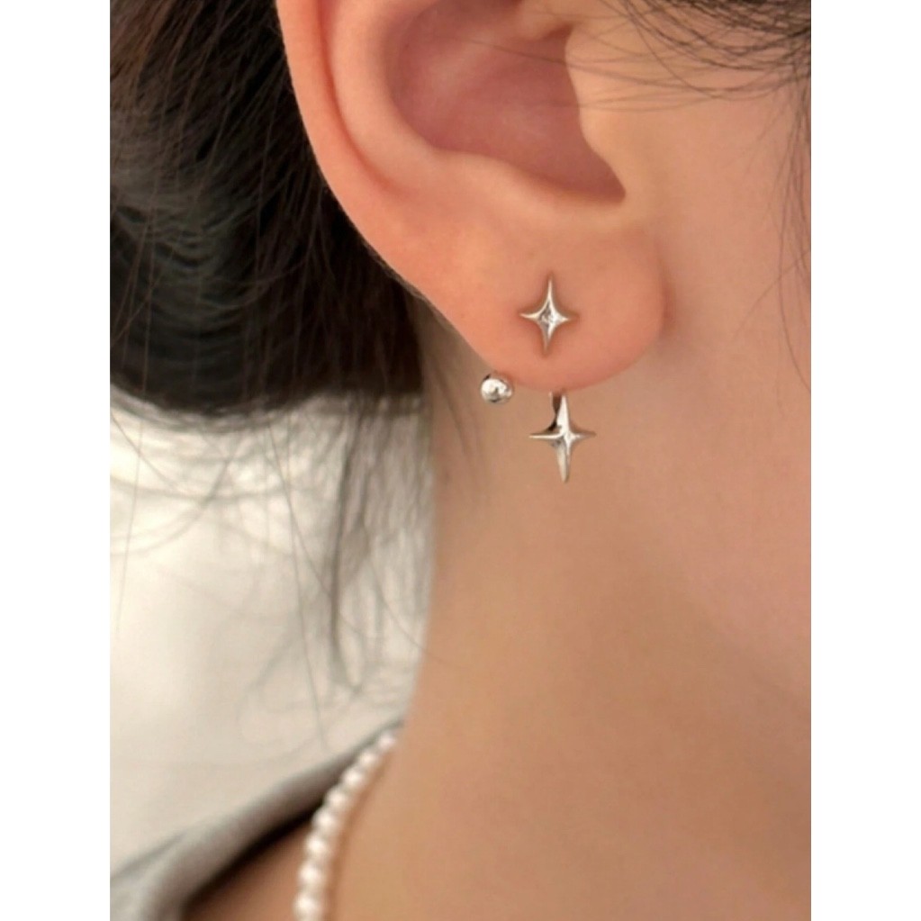 kym.vibes - seren jacket earrings ต่างหูแบบเสียบ ปรับระดับได้