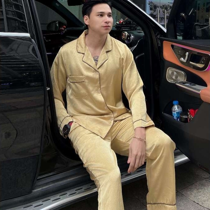 DB10 Premium Dubai Silk Pajama – Luxury Class & Comfort - Beemanor