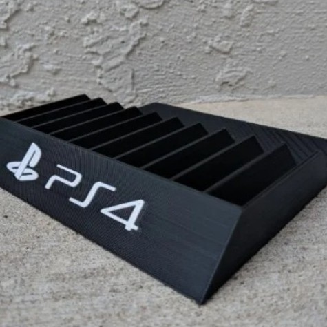Playstation 3 & 4 (PS3 และ PS4) Game Cases Holder / Games Disk Storage (Game Case Holder)