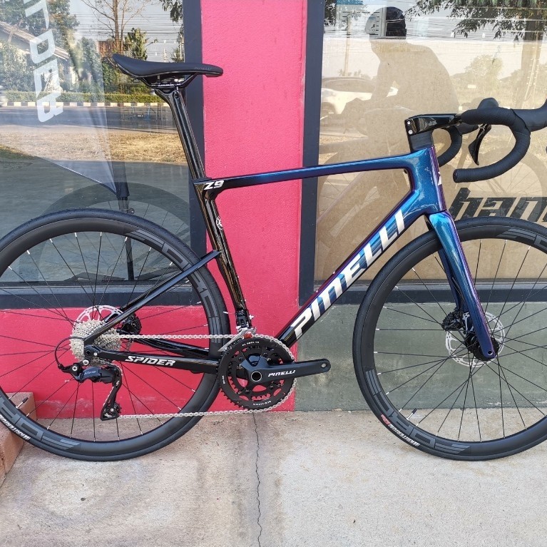 New Pinelli Z9 Spider 2026 เกียร์ Shimano 105 2x12sp เบรคน้ำมัน