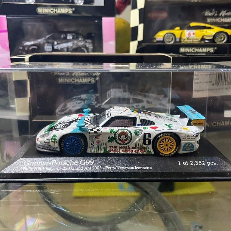 [คลังสินค้าพร้อม ถ้าคุณมีคําถามที่ติดต่อ] 1/43 Mini Cut Porsche G99
