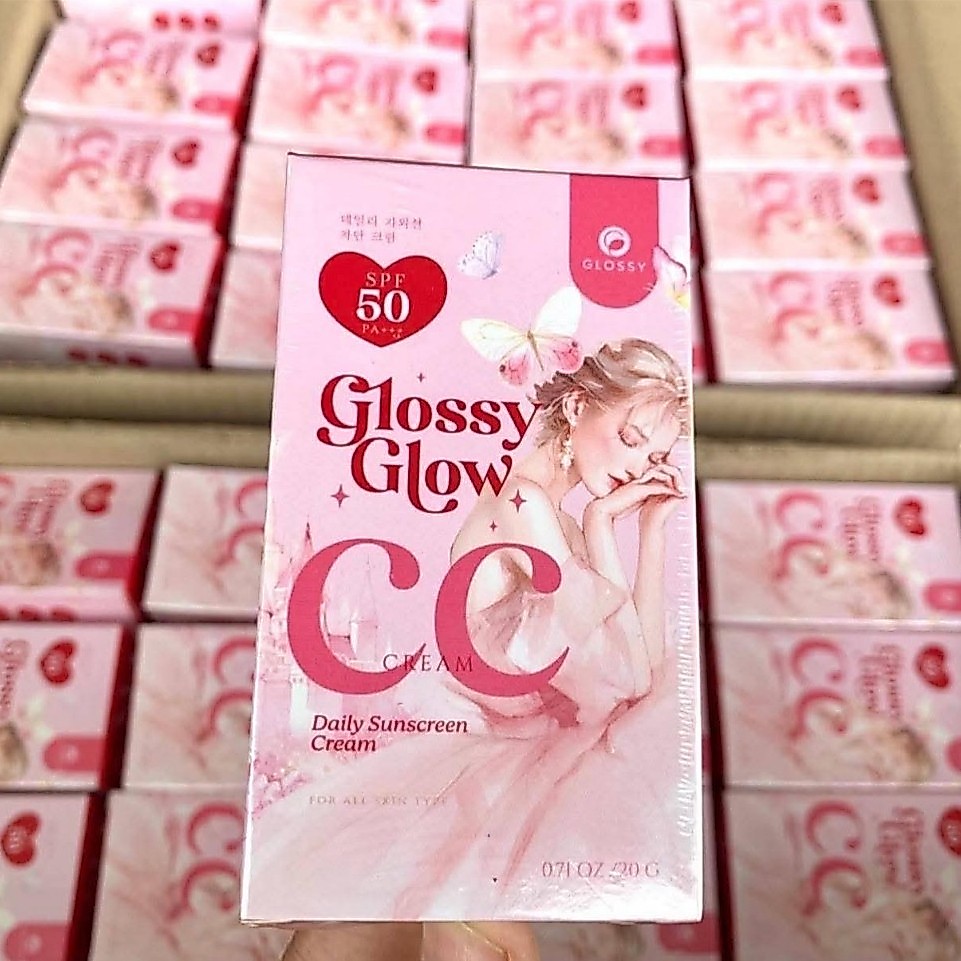 กันแดดกลอสซี่โกลว์ Glossy Glow CC Cream