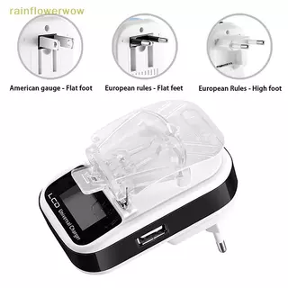C&B เครื่องชาร์จแบตเตอรี่อเนกประสงค์ Travel USB Wall Charging พร้อมจอแสดงผล LCD สําหรับกล้องโทรศัพท์มือถือ (th)