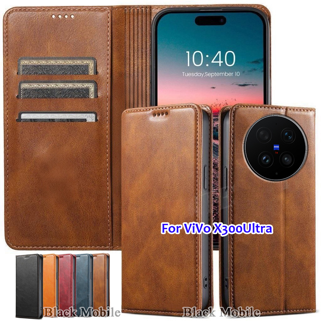 ส่งด่วน Case For ViVo X300Fe X300Ultra X300Pro X300 เคสกันกระแทก ตรงรุ่น เคสฝาพับหนัง Xundu