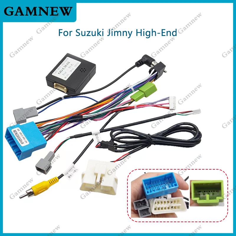 รถ Android 16PIN สายไฟสายไฟสําหรับ Canbus สําหรับ Suzuki Jimny High-End