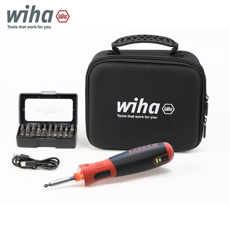 เยอรมนี wiha wiha ไขควงไฟฟ้าไขควงความเร็ว 45791 เครื่องมือจับตรง Mini Original