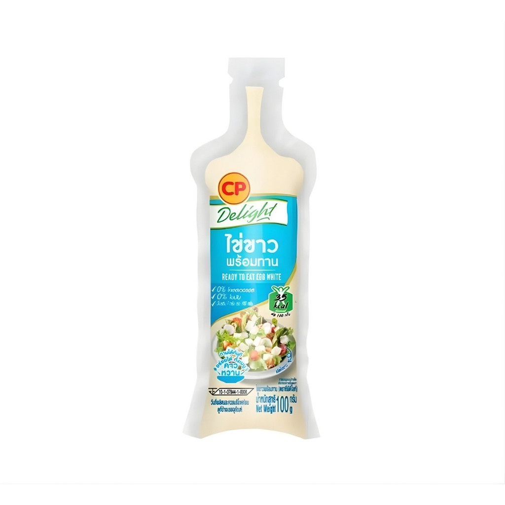 ซีพี ดีไลท์ไข่ขาวพร้อมทาน CP Delight Ready to Eat Egg White 100g.