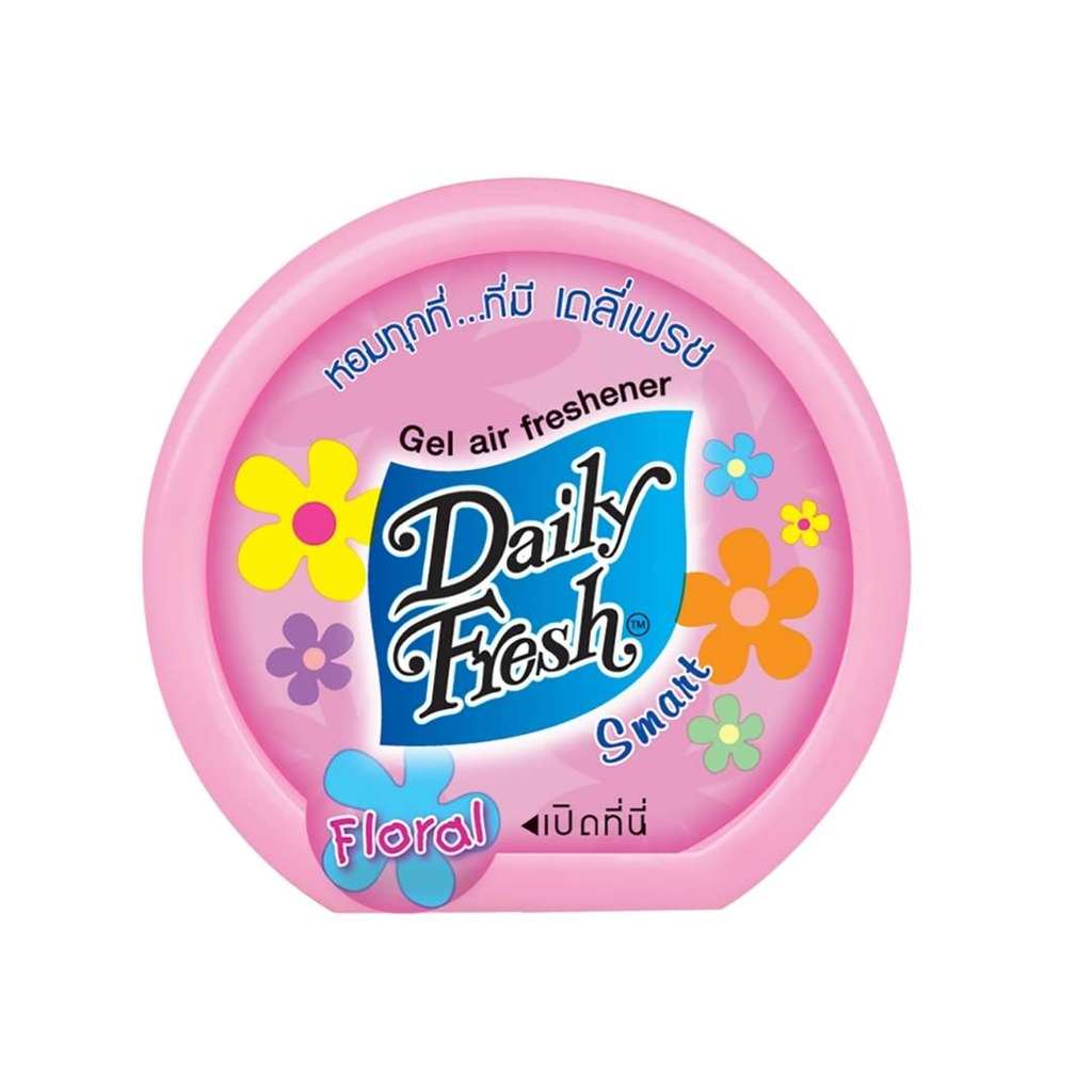 เดลี่เฟรช สมาร์ทเจลน้ำหอมปรับอากาศกลิ่นฟลอรัล Daily Fresh Smart Gel Air Floral 60g.