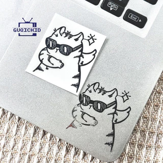 สติกเกอร์โลหะ สติกเกอร์ 3 มิติ ลายการ์ตูน กันน้ำ สำหรับตกแต่งแล็ปท็อป และโทรศัพท์ (DIY)
