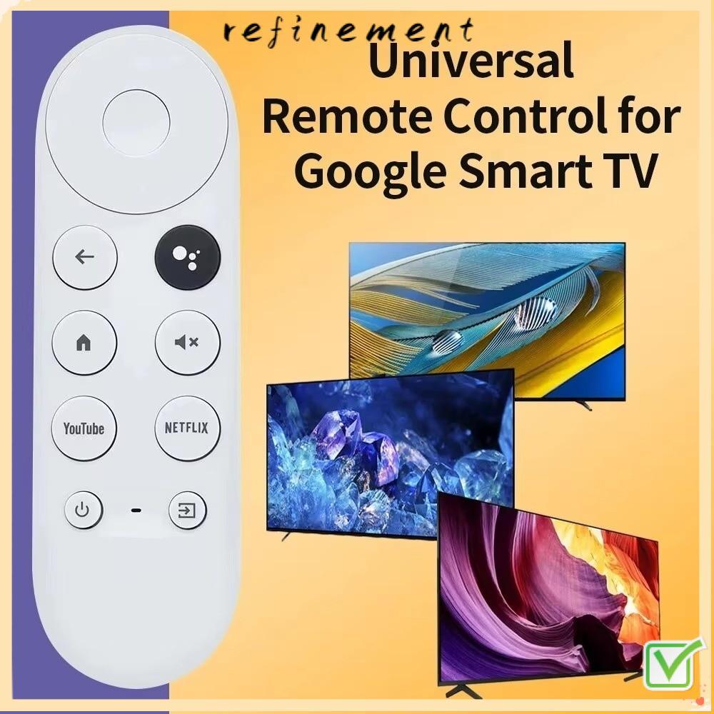 REFINEMENT สําหรับ Google Chromecast Remote, 4K ใช้งานร่วมกับ Snow Color Replacement Voice Remote Co