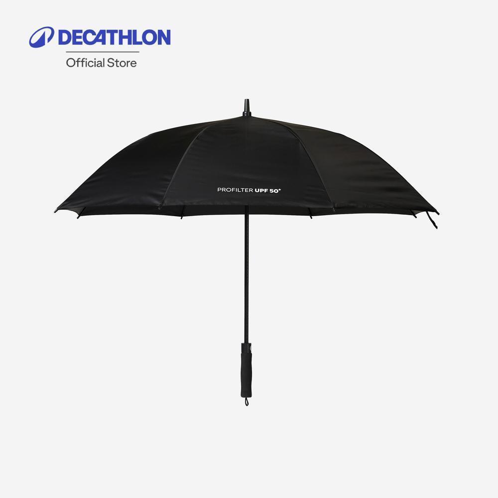 Decathlon Golf Umbrella Size Medium Upf50+ Profilter Black ร่มกอล์ฟขนาดกลาง รุ่น Profilter - Black
