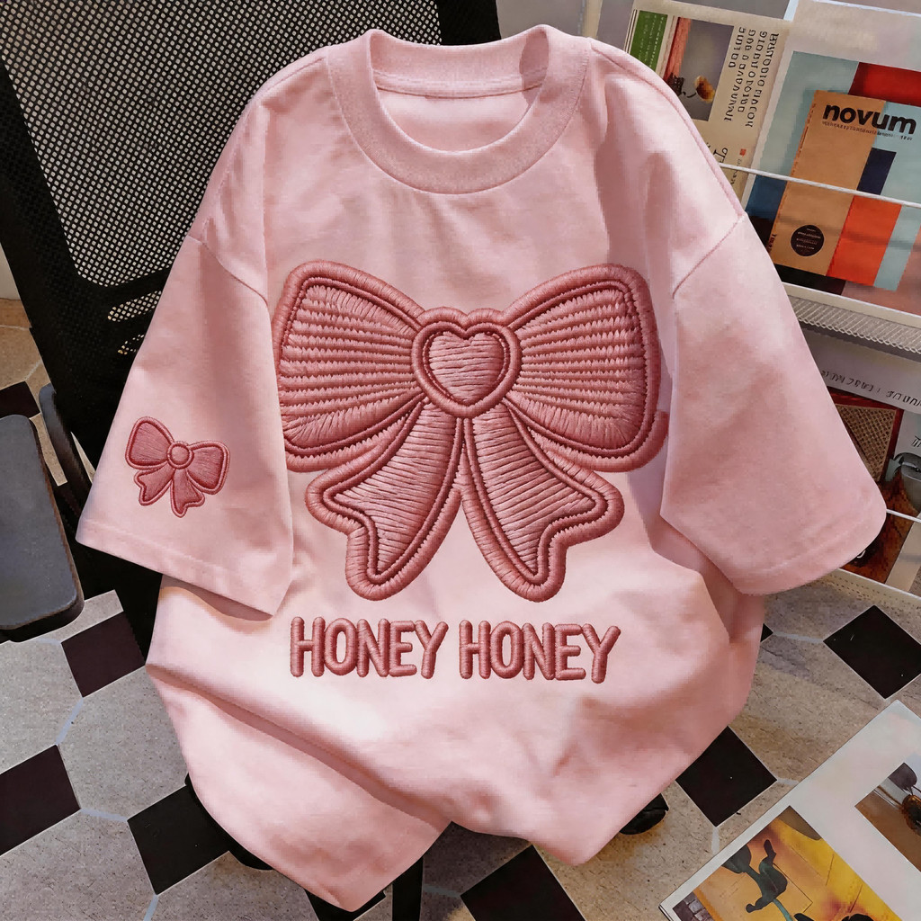 TEE·SHOP🍀เสื้อยืด ' SWEETY MiowTime ' สไตล์เกาหลี เท่ห์มาก ใส่ได้ทั้งชายหญิง ผ้านุ่มสบายตัวทั้งวัน รองรับ COD