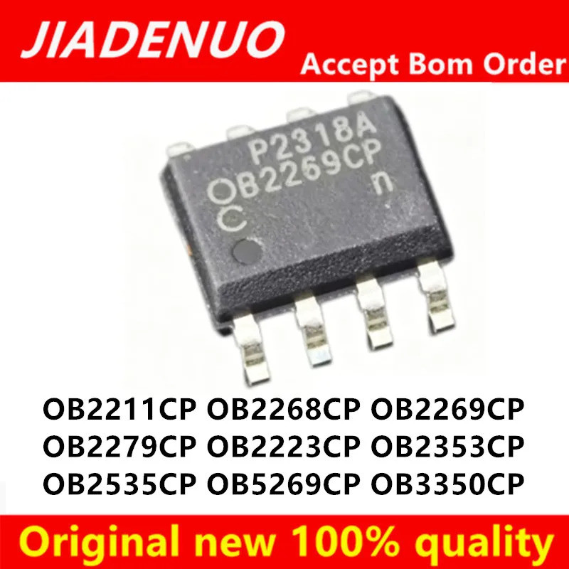 5PCS OB2269CP OB2211CP OB2268CP OB2279CP OB2223CP OB2535CP OB569CP OB3350CP sop-8 ชิปเซ็ต IC
