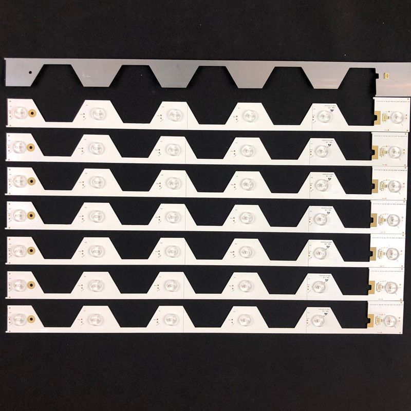 แถบไฟ LED ทีวี TCL ของแท้ รุ่น B50A658U หมายเลขอะไหล่ TMT-50E5800-8X6-3030C-6S1P 006-P1K3420A อะไหล่