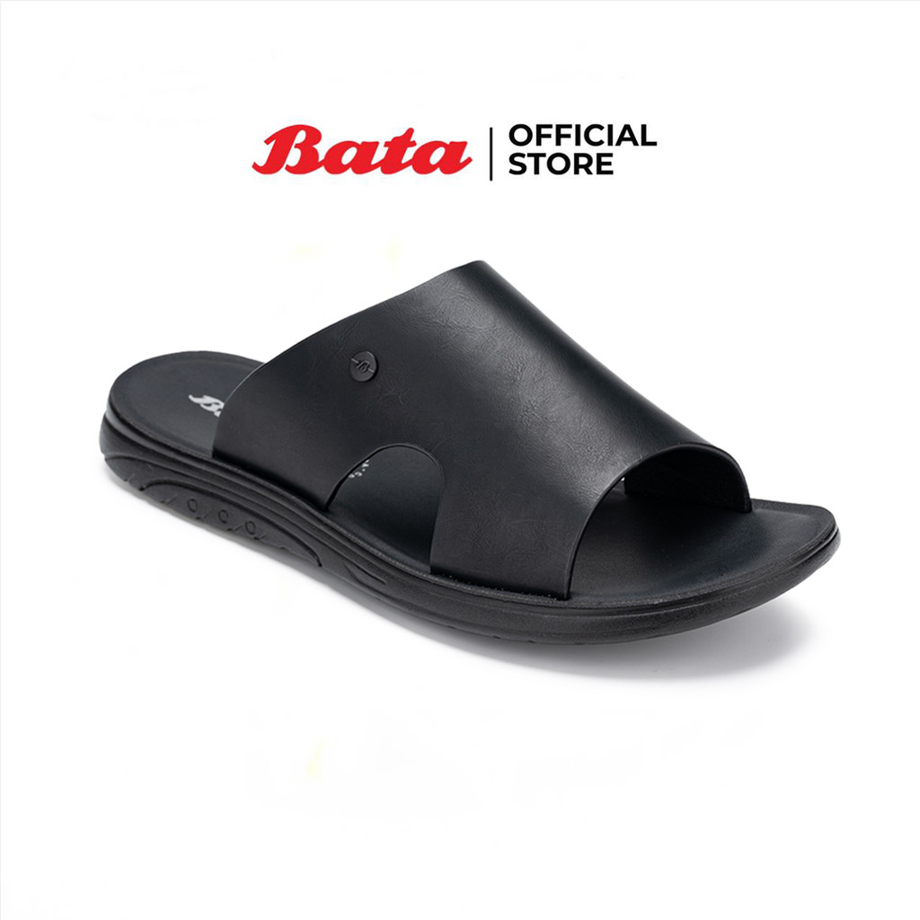 Bata บาจา รองเท้าแตะ รองเท้าลำลอง รองเท้าแตะแบบสวม รุ่น BRITTO สีดำ 8316197 สีน้ำตาล 8313197