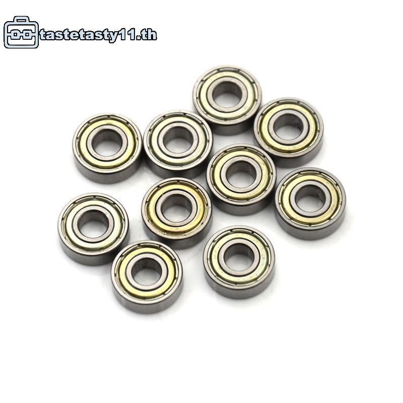 TA 10PCS 696ZZ Deep Groove Miniature Ball Bearing 6X15X5mm โลหะ Mini Bearing TH