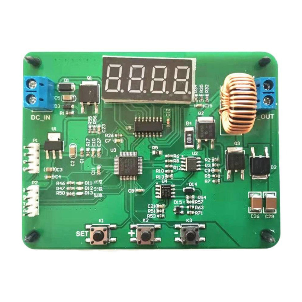 STM32F030C8T6 Digital Control Boost CC CV Power Supply Development Board 10-20V ถึง 12-60V 3A Max Di