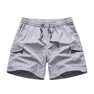 🚀ขายดี🚀URBAN PIPE 4 กระเป๋ากางเกงขาสั้นสินค้าสำหรับผู้ชาย 28-34 เหนือเข่า Cotton 4 Pocket Cargo Shorts 2260