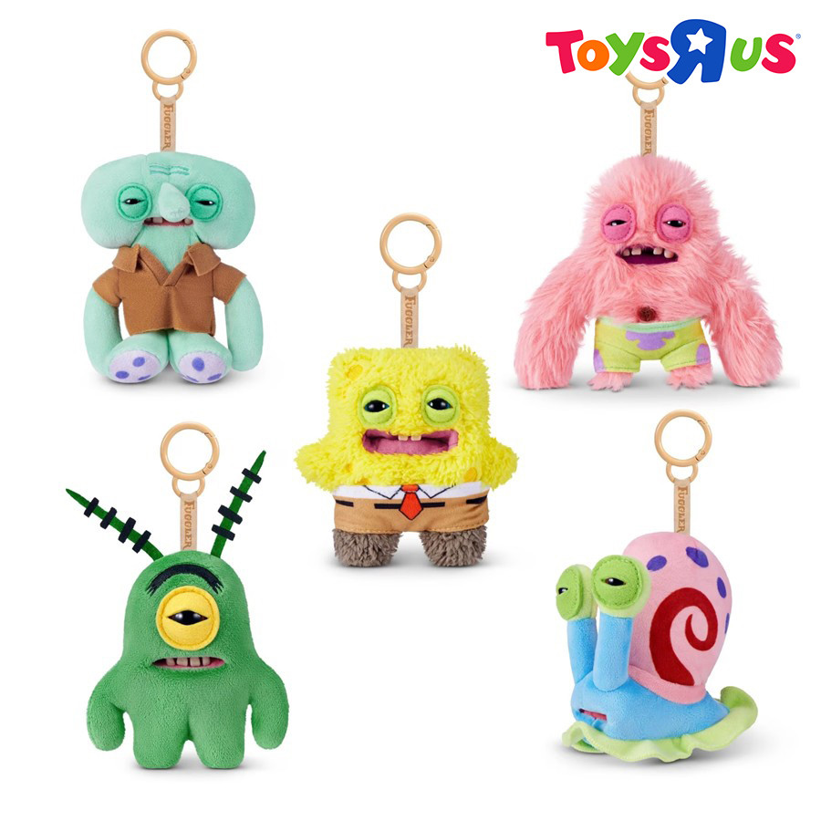Fuggler พวงกุญแจจากเรื่อง SpongeBob ขนาด 5 นิ้ว ซีรีส์ 1 - ค