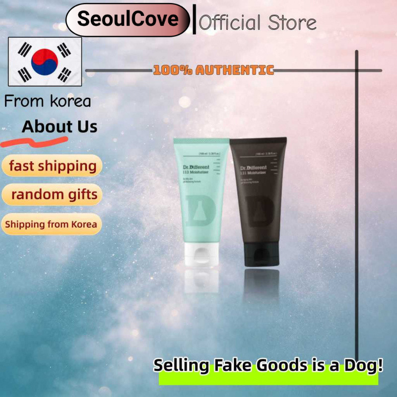 [Dr.Different] 113 Moisturizer 100ml/131 Moisturizer for Aging Skin 100ml/HYDRATING/Improves ความยืด