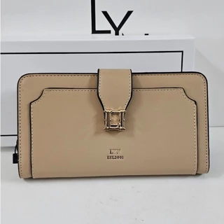 รุ่นใหม่ คอลขายดี ชุดของขวัญสำหรับสาวๆ กระเป๋าสตางค์ LY N 5 สี เเบบถือ ใบยาวทรงสวย อุปกรณ์ กล่อง ถุงผ้า ป้ายราคา