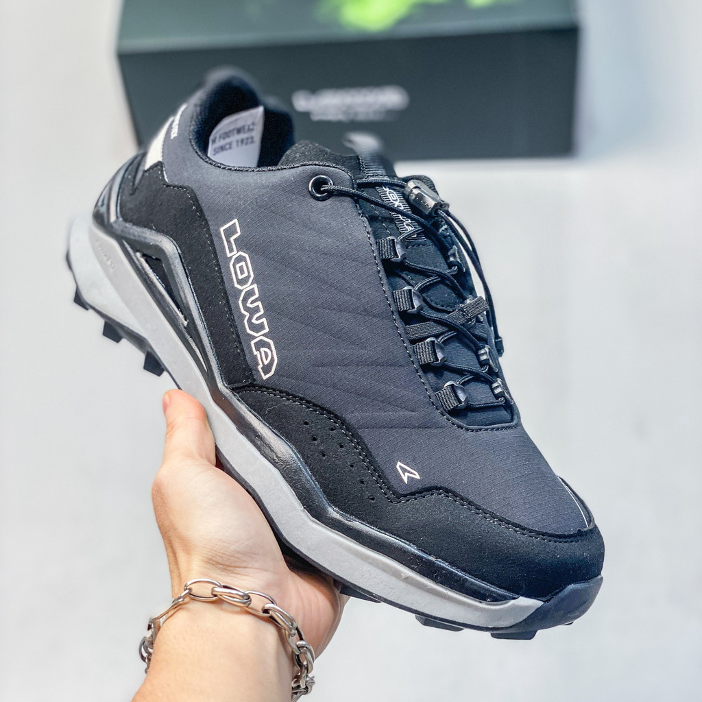 LOWA Wanderer 2.0 รองเท้าเดินป่าสไตล์ใหม่น้ําหนักเบากันน้ํากลางแจ้ง Unisex Universal Real Shot