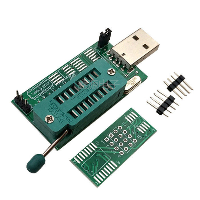 CH341A 24 25 USB Programmer Router DVD เมนบอร์ดกราฟิกการ์ดแปรง BIOS Burner (C5B3)