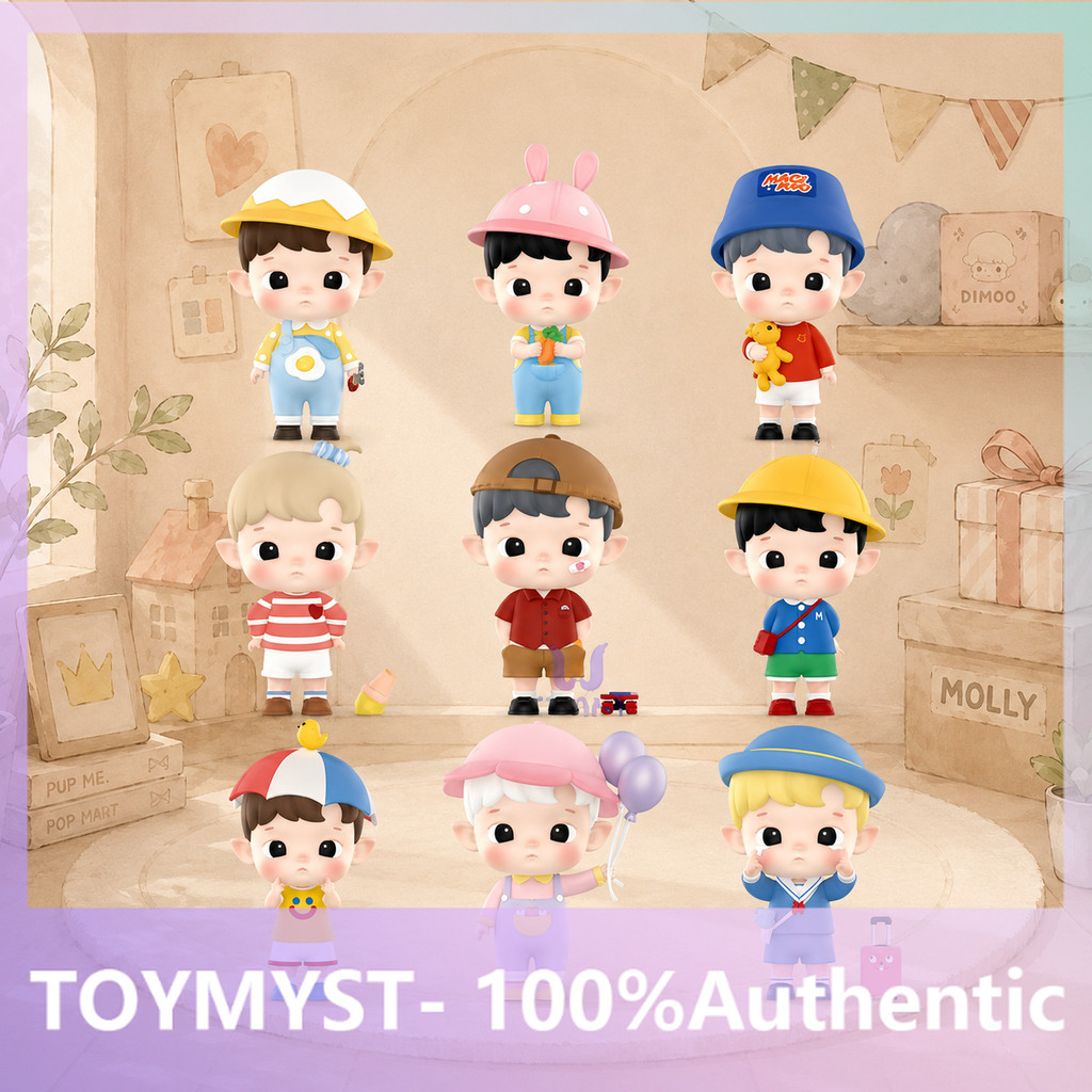 P POPMART HACIPU Kindergarten Series Mystery Box เล่นอินเทรนด์ของแท้