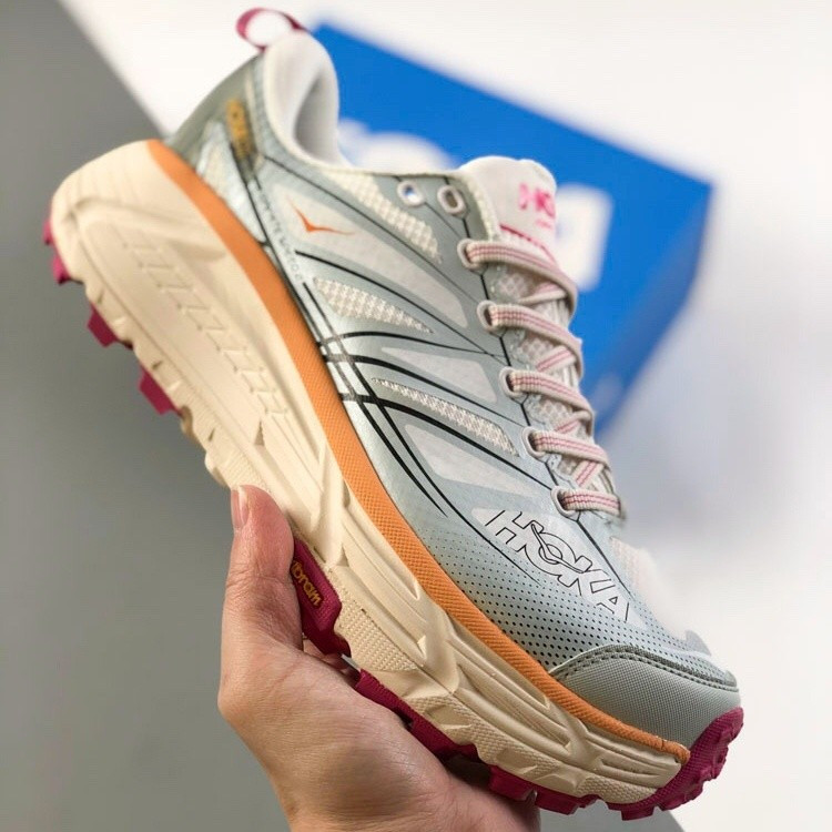 Hoka U MONCLER MAFATE SPEED 2 รองเท้าวิ่งผู้ชายรุ่นที่สอง ตาข่ายกันกระแทกน้ําหนักเบา L1AJ