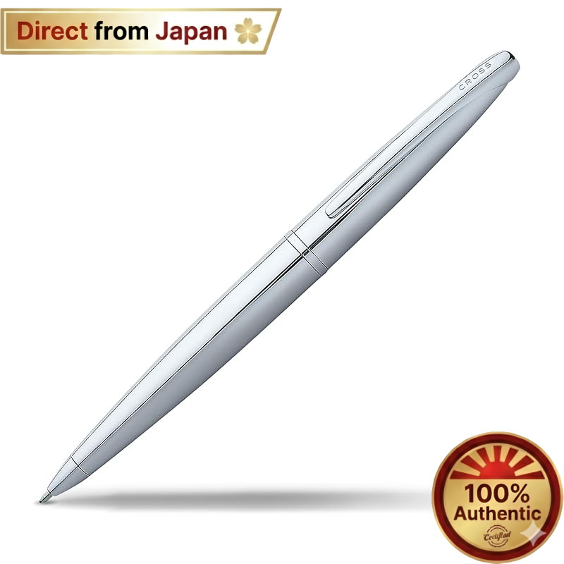【Made in Japan】
CROSS ATX Pure Chrome Ballpoint Pen N882-2 Oil-Based【Direct from Japan】