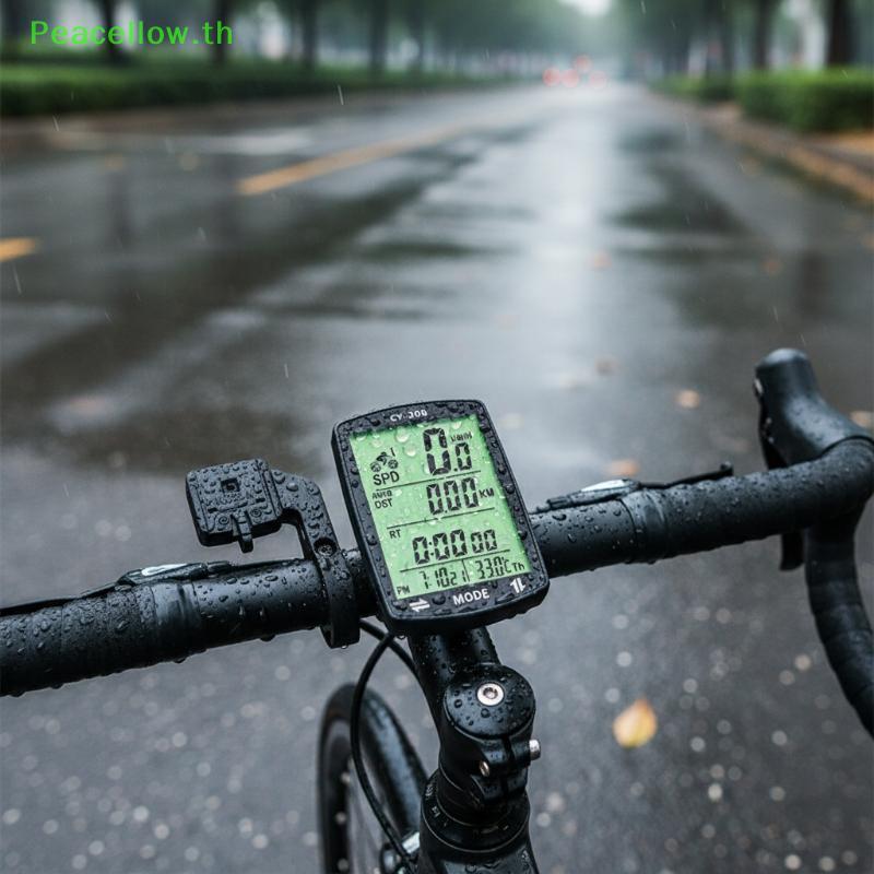 Peacellow GPS จักรยาน Speedometer Bicycleputer GPS Speedometer กันน้ํา 2.4 นิ้วจักรยานวัดระยะทาง TH