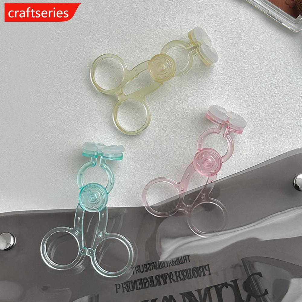 CRAFTSERIES คอนแทคเลนส์คลิปใส่คอนแทคเลนส์ Inserter Remover ซิลิโคน Soft Tip Tweezer Stick สวมใส่เครื