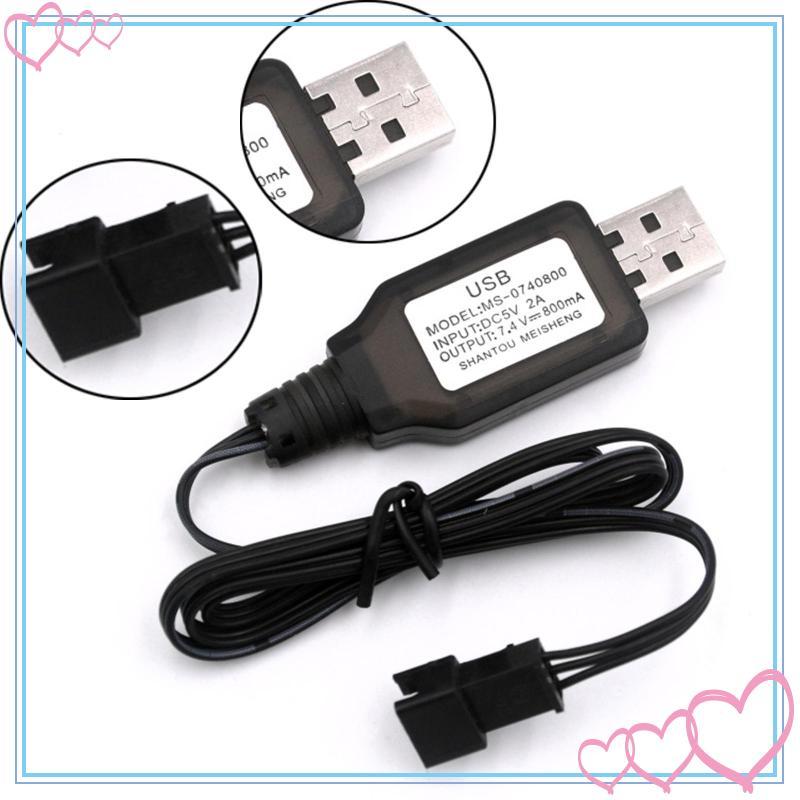 [meteor2] สายชาร์จ USB RC Car Charger Part Repair Component รีโมทคอนโทรลของเล่น