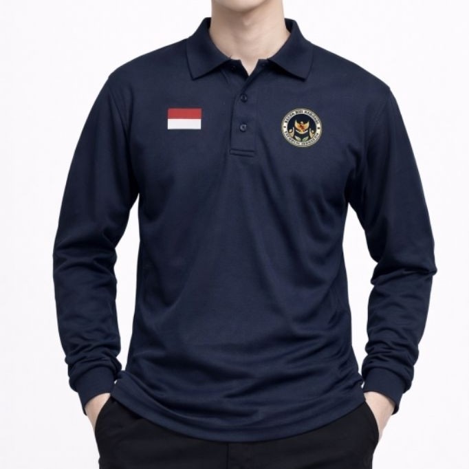 เสื้อโปโลตัวยาวโลโก้ BGN / เสื้อโปโล Unisex / เสื้อคอปก Sports Distro /