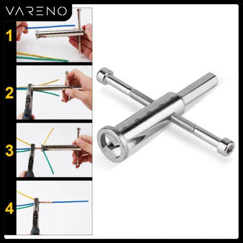 Vareno เครื่องมือลวดอเนกประสงค์, เครื่องมือบิดสายไฟเชื่อมต่อด่วนเครื่องปอกสายไฟแบบบิดอัตโนมัติสว่านสว่านไขควง